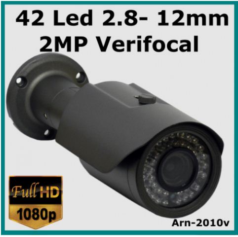 2MP Full Hd 1080P VERİFOCAL 42 Led 2.8MM - 12MM ARN-2010V Güvenlik Kamerası