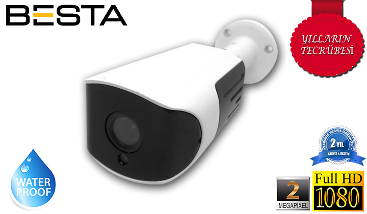 2 MP 1080P FULL HD Güvenlik Kamerası KD-9325