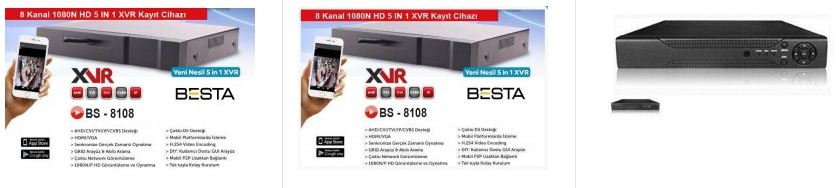 16 kanal kayıt cihazı