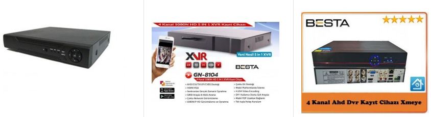 16 kanal nvr kayıt cihazı