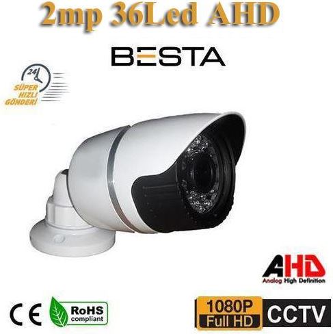 2MP Ahd Metal Kasa 36 Led Bullet Kamera KD-8965 görünüm