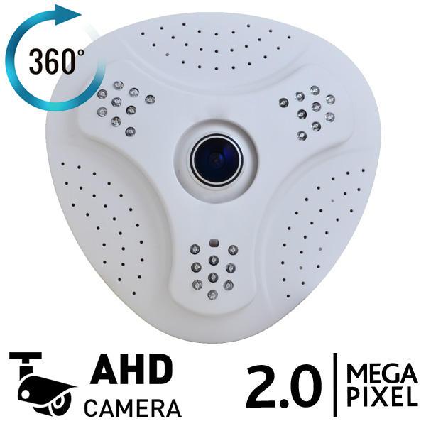 2MP Ahd Panaromik Balık Gözü Güvenlik Kamerası KD-272 görünüm
