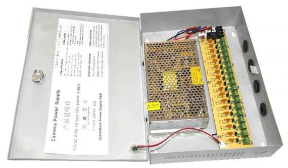 Besta KD-5698 12 Volt 15 Amper Sanayi Tipi Kabinli Adaptör