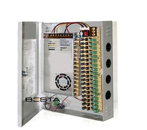 Besta KD-5699 12 Volt 20 Amper Sanayi Tipi Kabinli Adaptör