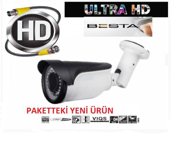 Besta KD-1624 2Mp Ahd 1080P Gece Görüşlü 4 Kameralı Güvenlik Sistemi görünüm