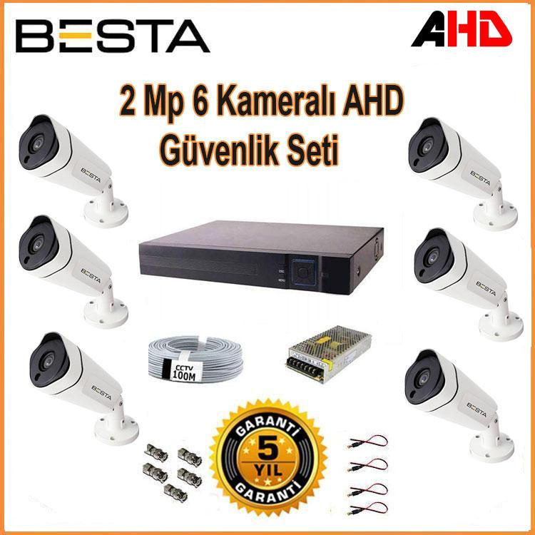 Besta 2MP Ahd 1080P Atom Led Dome Güvenlik Kamerası KD-8267 görünüm