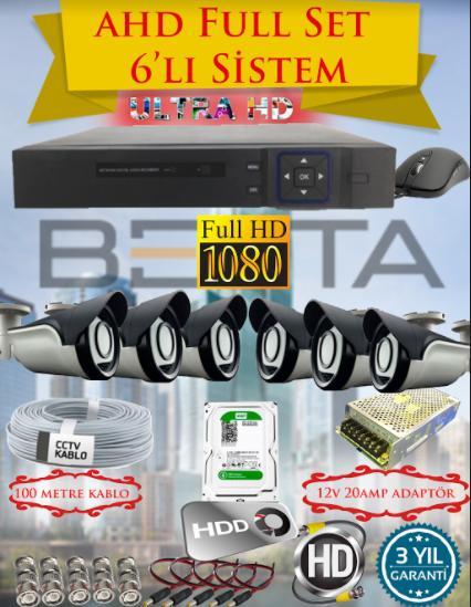 1080P 2MP 360 derece Full HD Kablosuz IP Gece Görüşlü WİFİ Güvenlik Kamerası 64GB SD Kart Dahil görünüm