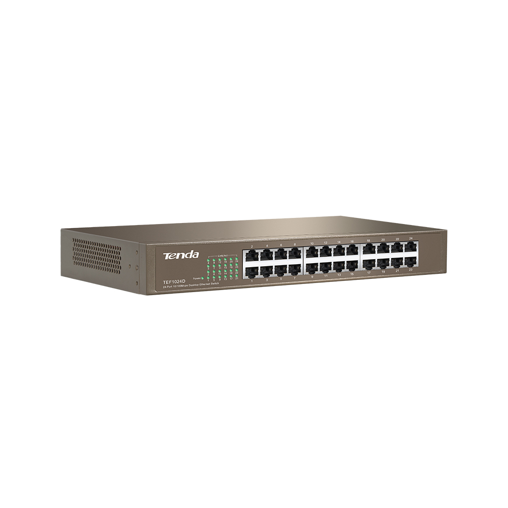 Tenda TEF1024D 24-Portlu 10/100 Switch görünüm