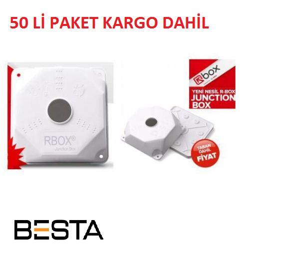 BESTA BUAT50 RBOX BUAT KAMERA MONTAJ BUATI 50 Lİ PAKET TABAN DAHİL