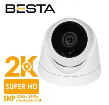 5MP 4 Kameralı AHD Güvenlik Seti KD-1823 görünüm