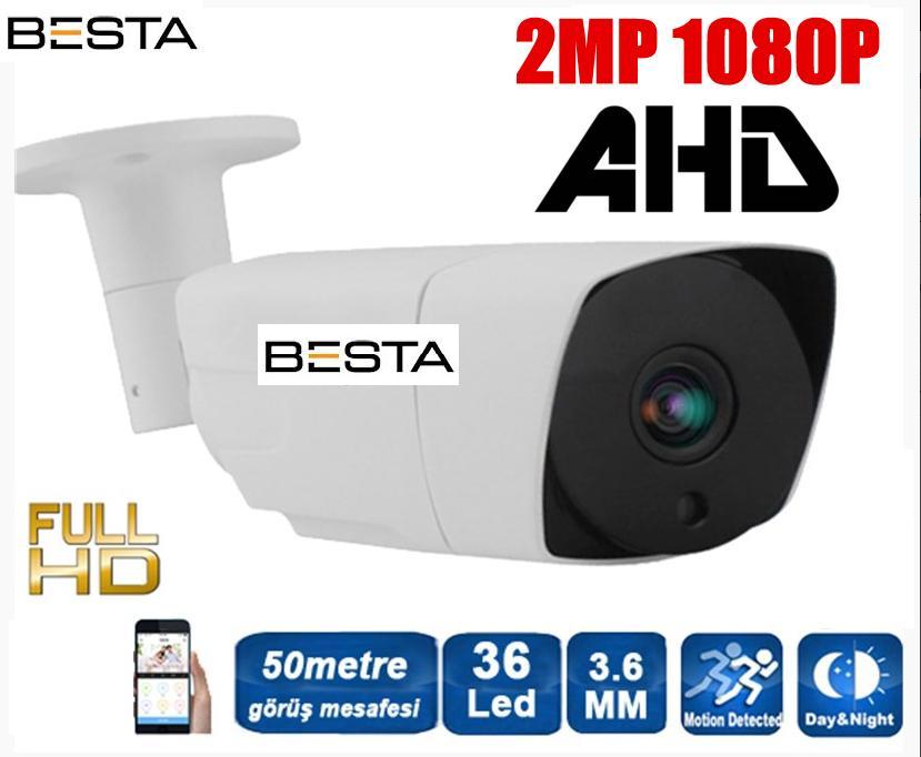 Besta 2MP Ahd 1080P 36 Led Güvenlik Kamerası KD-9765
