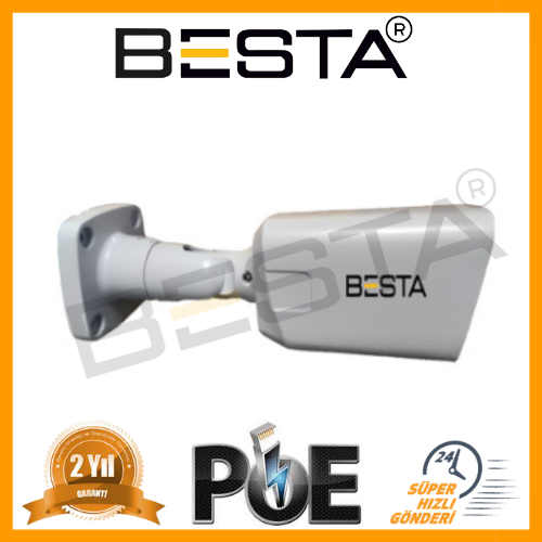 5 MP 1440P IP POE 36 Led Dış Mekan Metal Güvenlik Kamerası KD-IP1848 görünüm