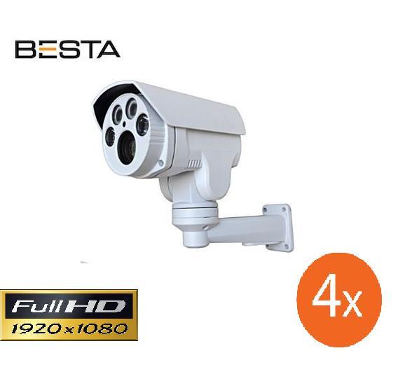 Besta 2MP Ahd 1080P Motorize PTZ Metal Kasa Güvenlik Kamerası KD-750-Z